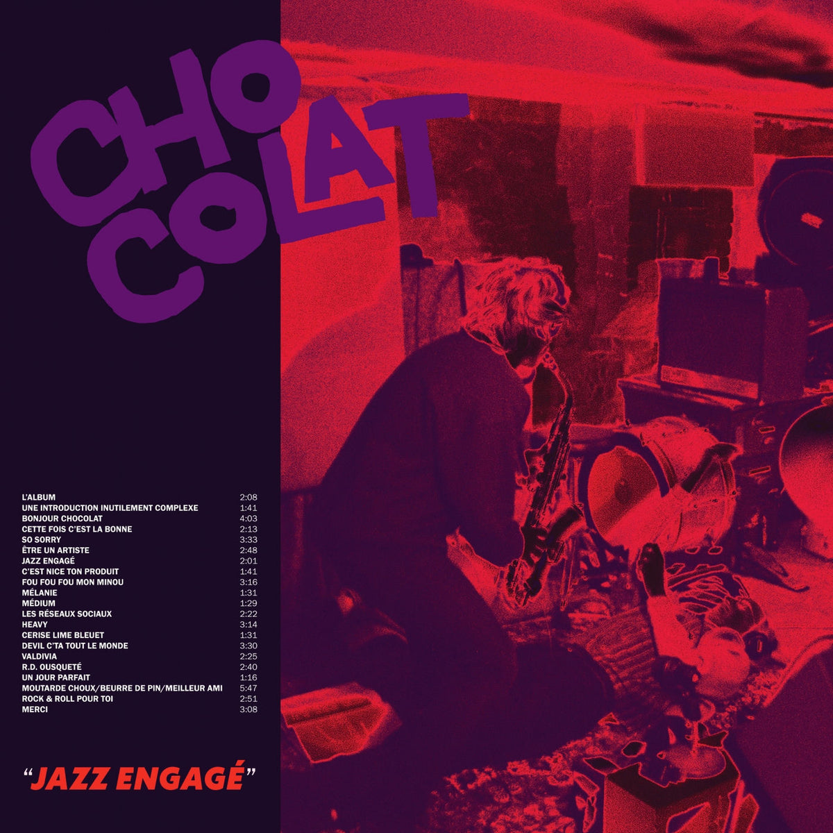 Chocolat – Jazz Engage vinyl record cover