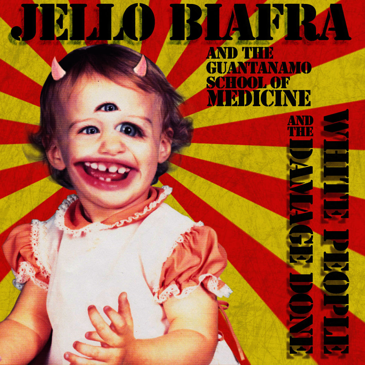 Jello Biafra – White People and the Damage Done vinyl cover