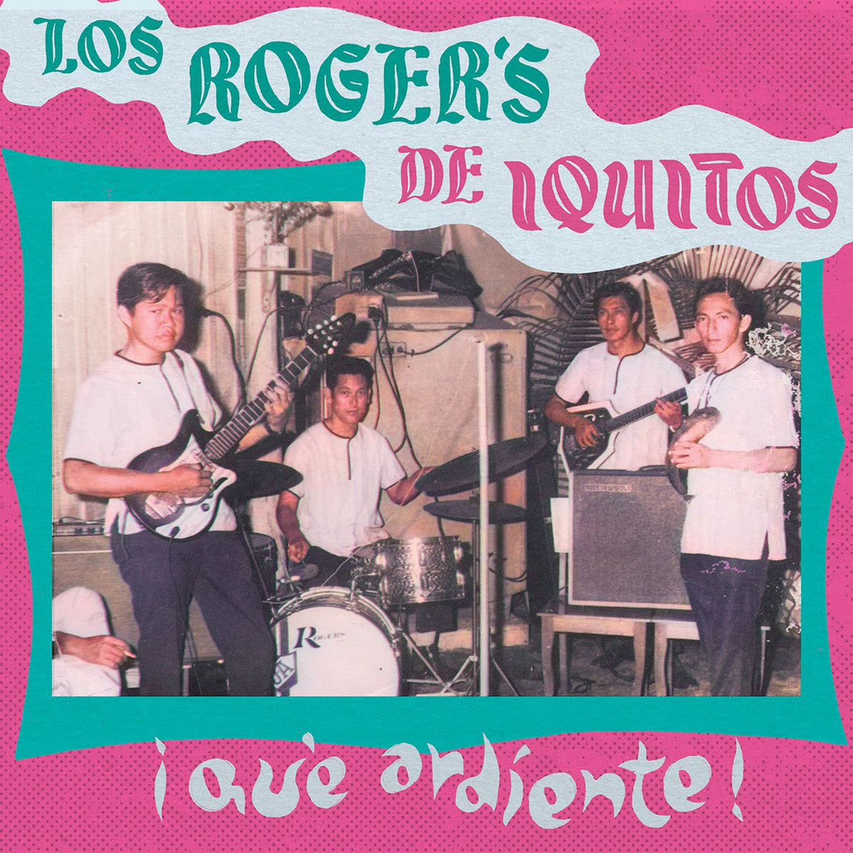 Los Roger's – ¡Qué ardiente! vinyl cover