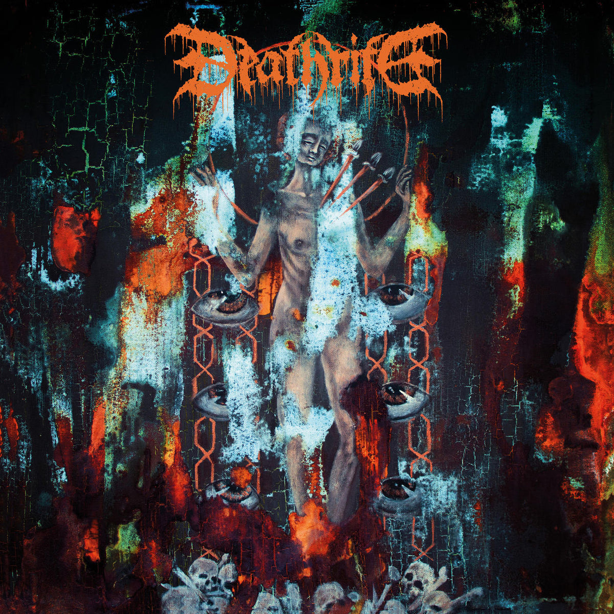 Deathrite – Nightmares Reign vinyl record cover