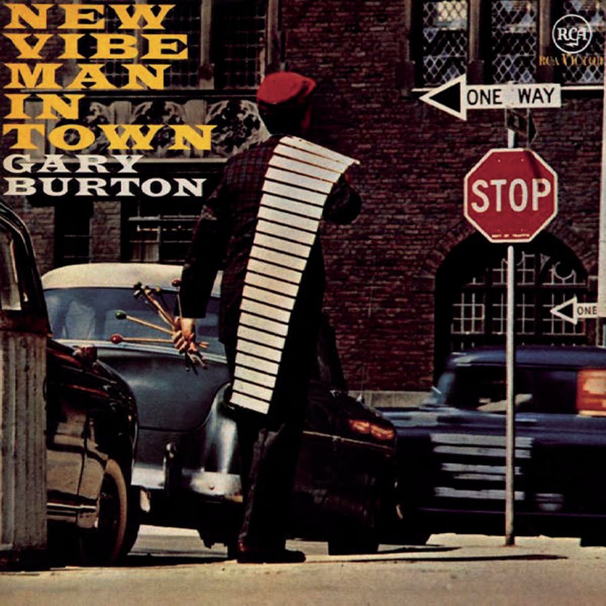 Gary Burton – New Vibe Man in Town vinyl record cover