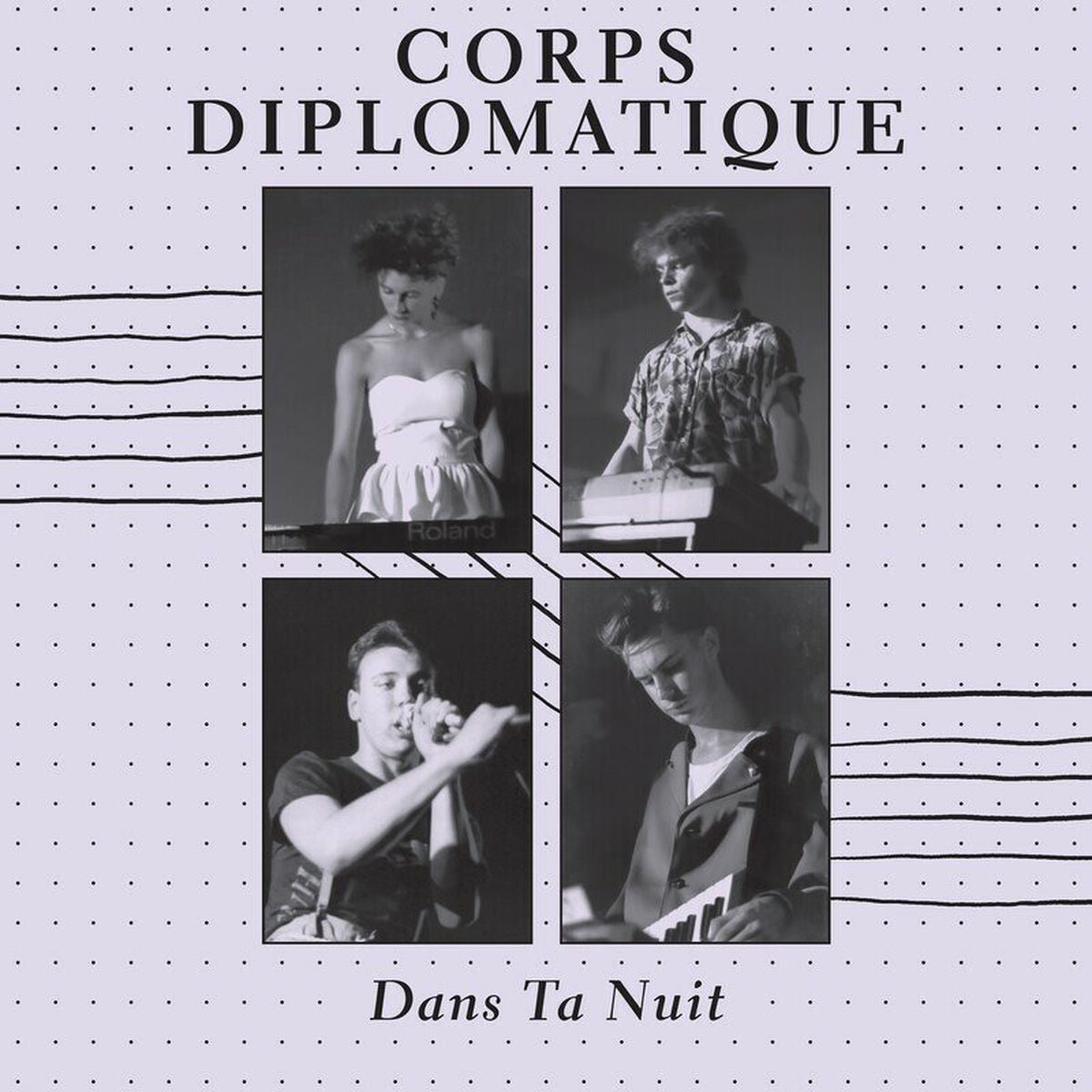 Corps Diplomatique – Dans Ta Nuit vinyl record cover