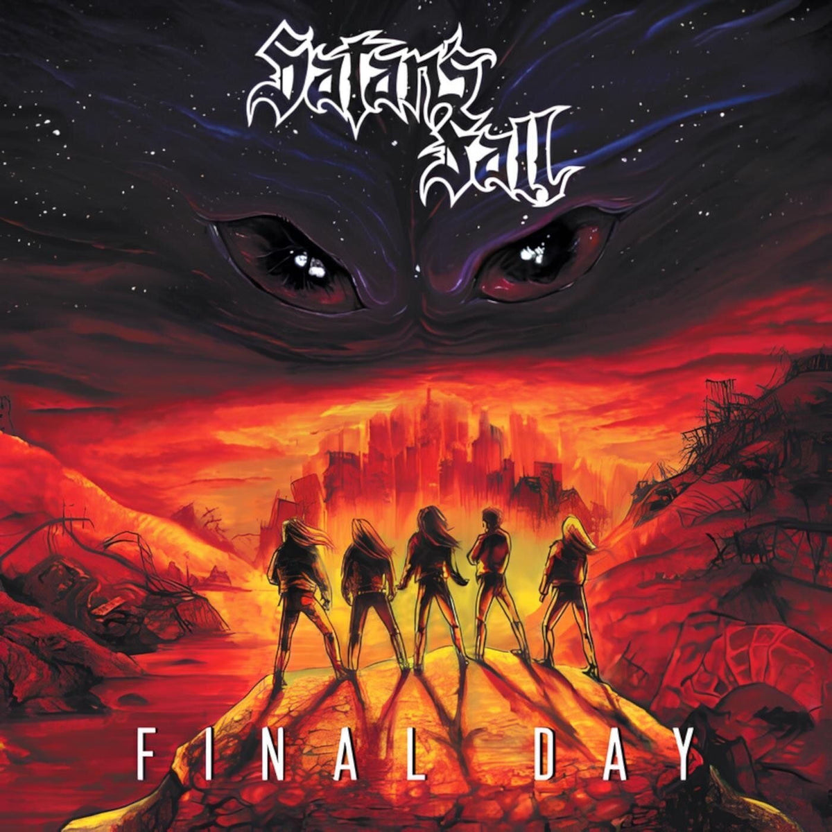 Satans Fall – Final Day (WHITE VINYL) vinyl record cover