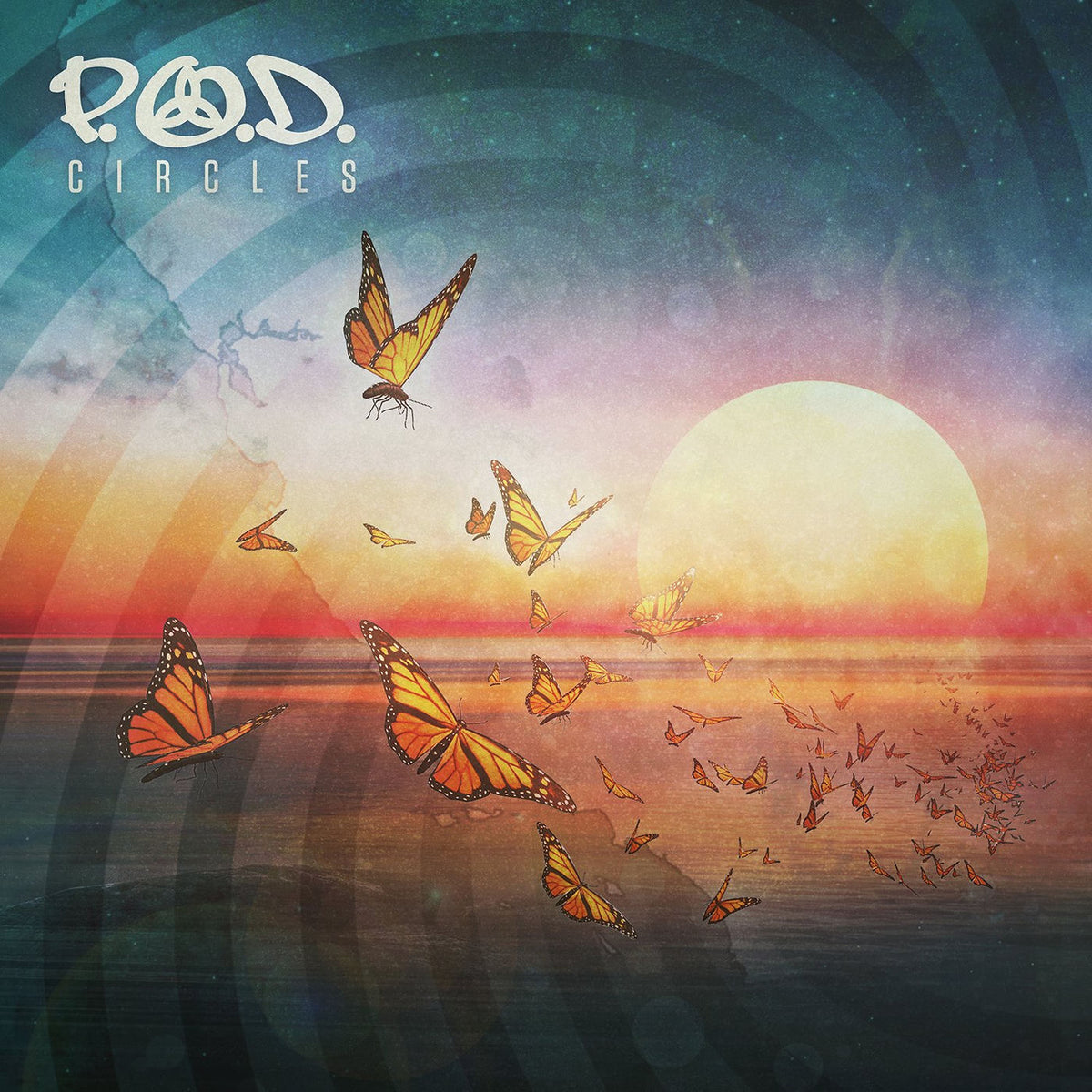 P.O.D. – Circles vinyl record cover