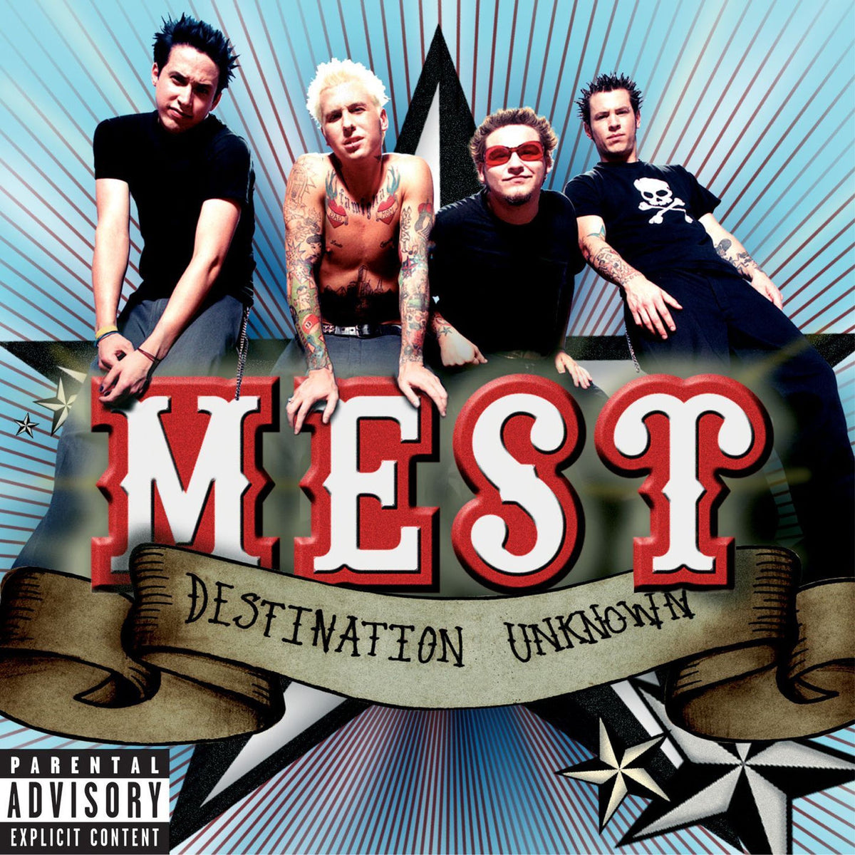 Mest – Destination Unknown (Red Vinyl) vinyl record cover