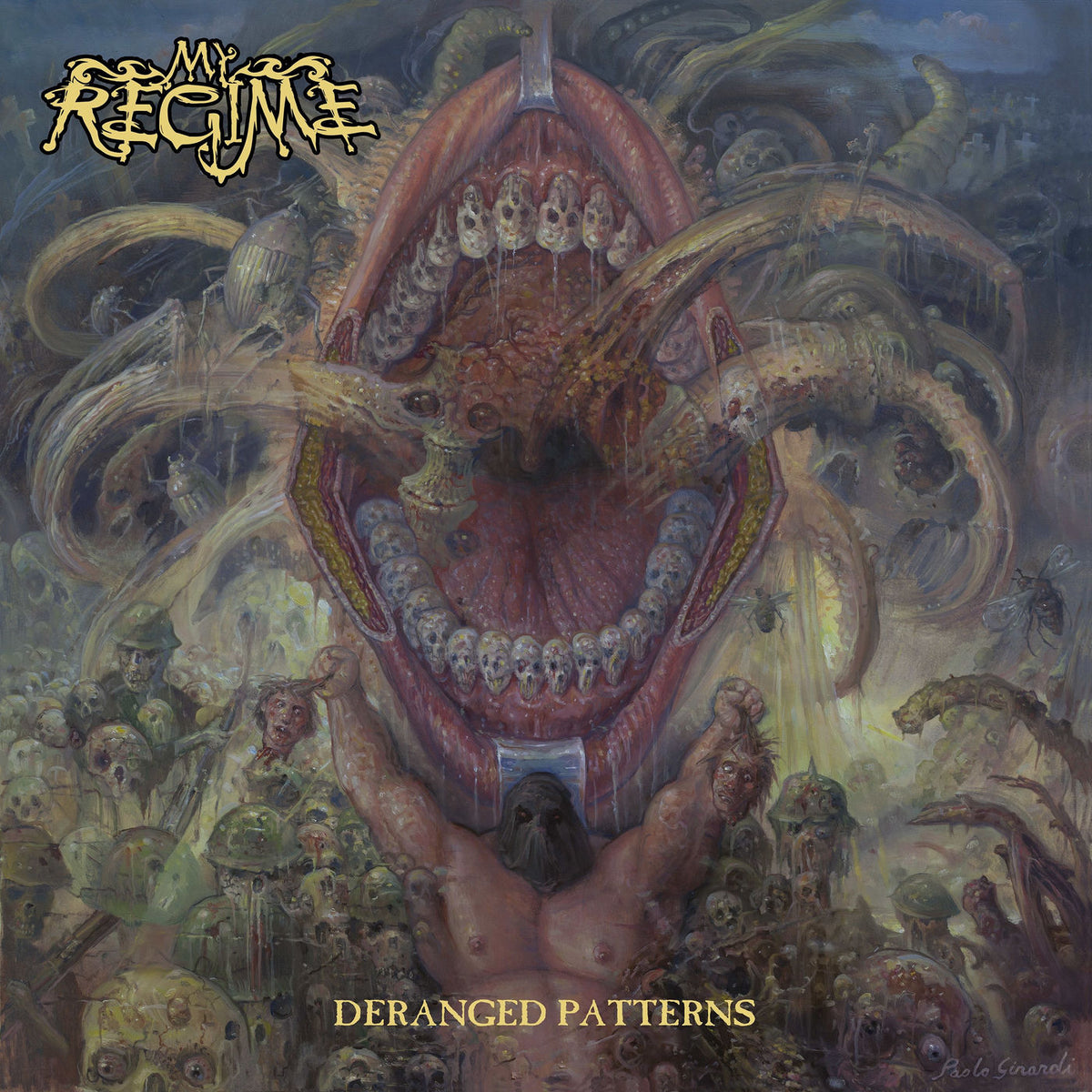 My Regime – Deranged Patterns vinyl record cover