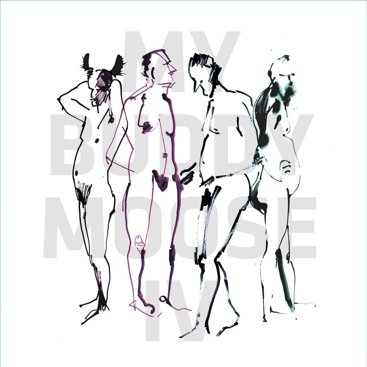My Buddy Moose – IV vinyl record cover