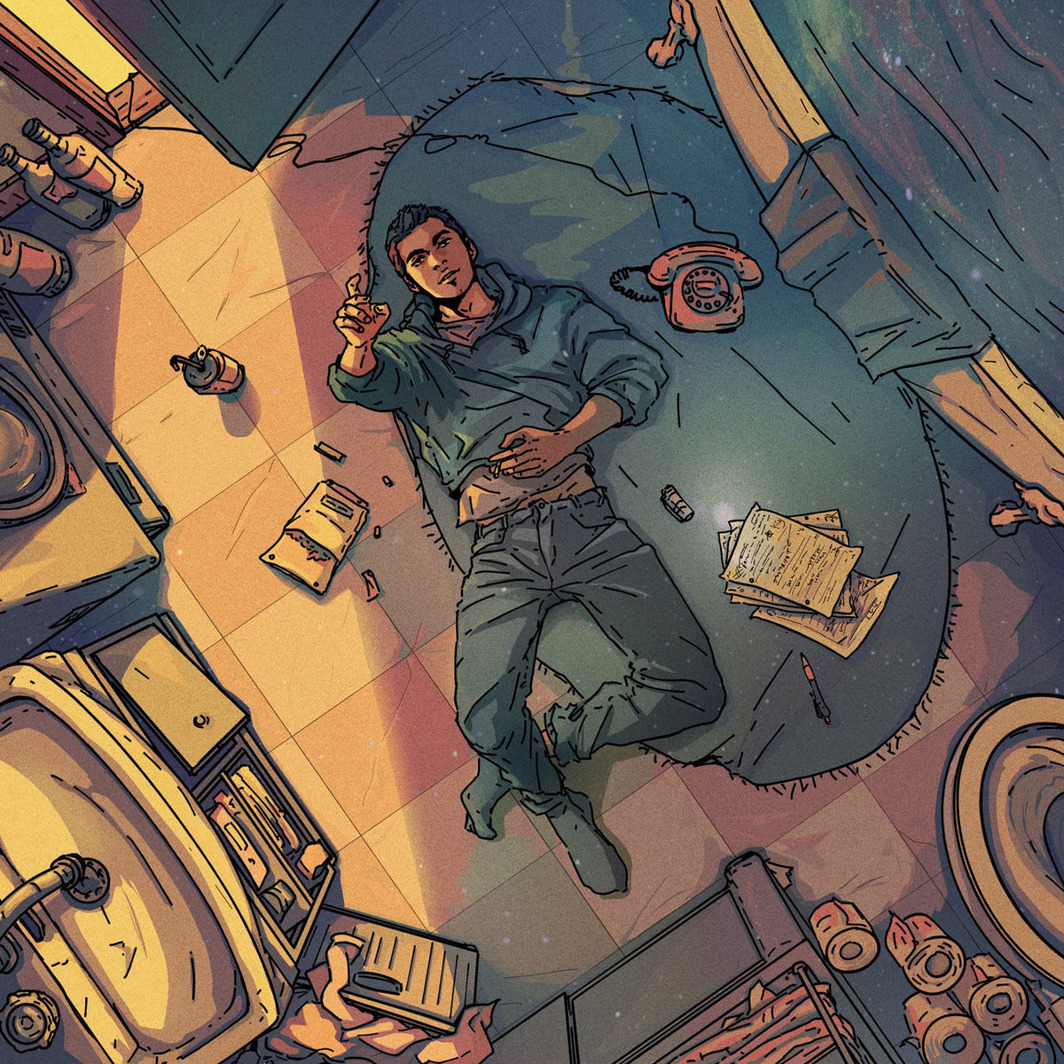 Atmosphere – God's Bathroom Floor vinyl cover