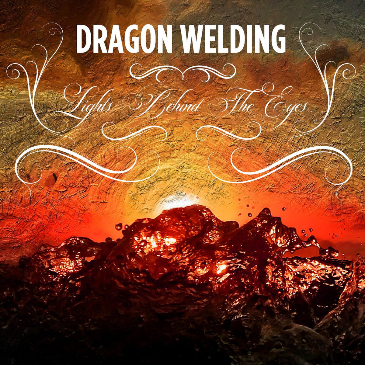 Dragon Welding – Lights Behind the Eyes vinyl record cover