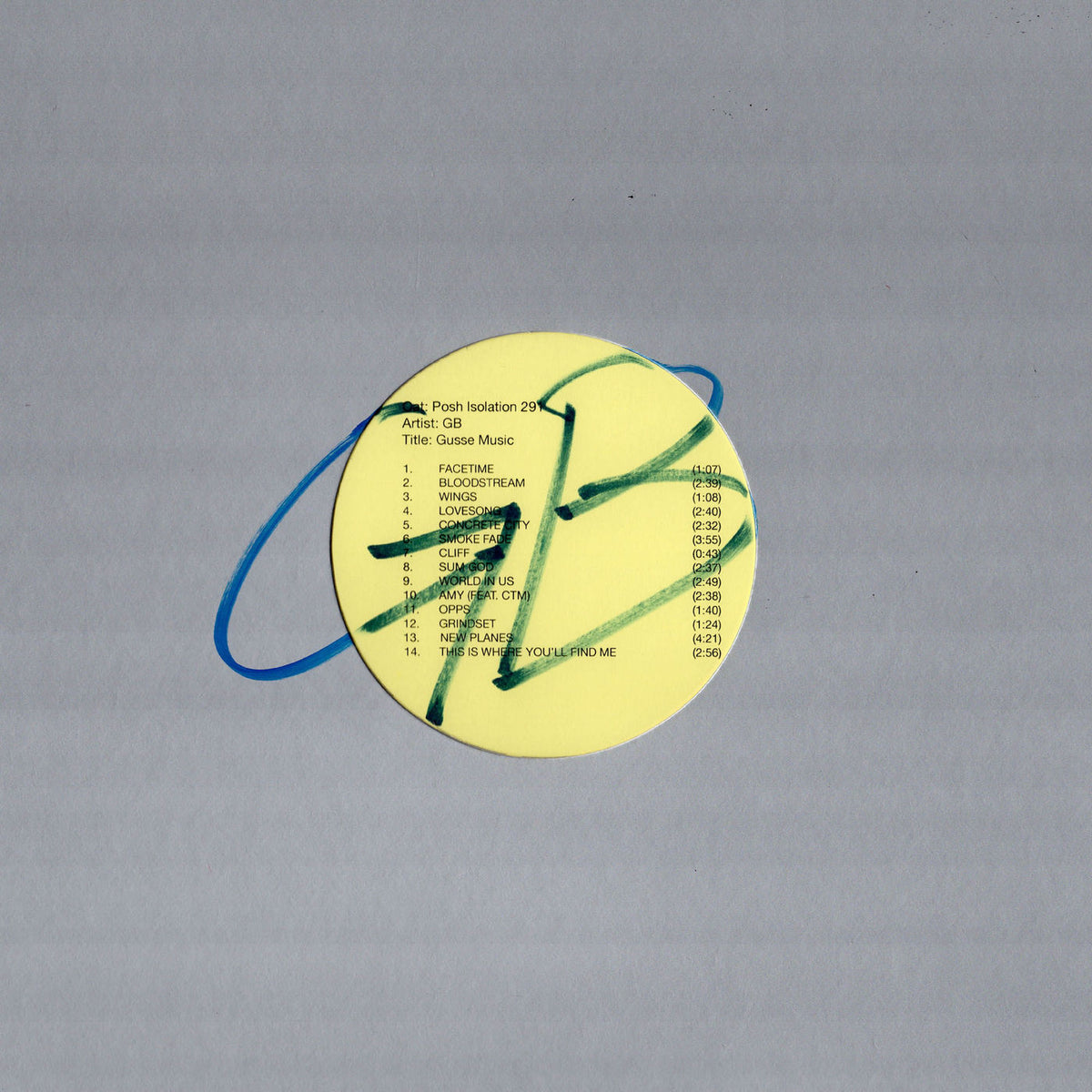 GB – Gusse Music vinyl cover