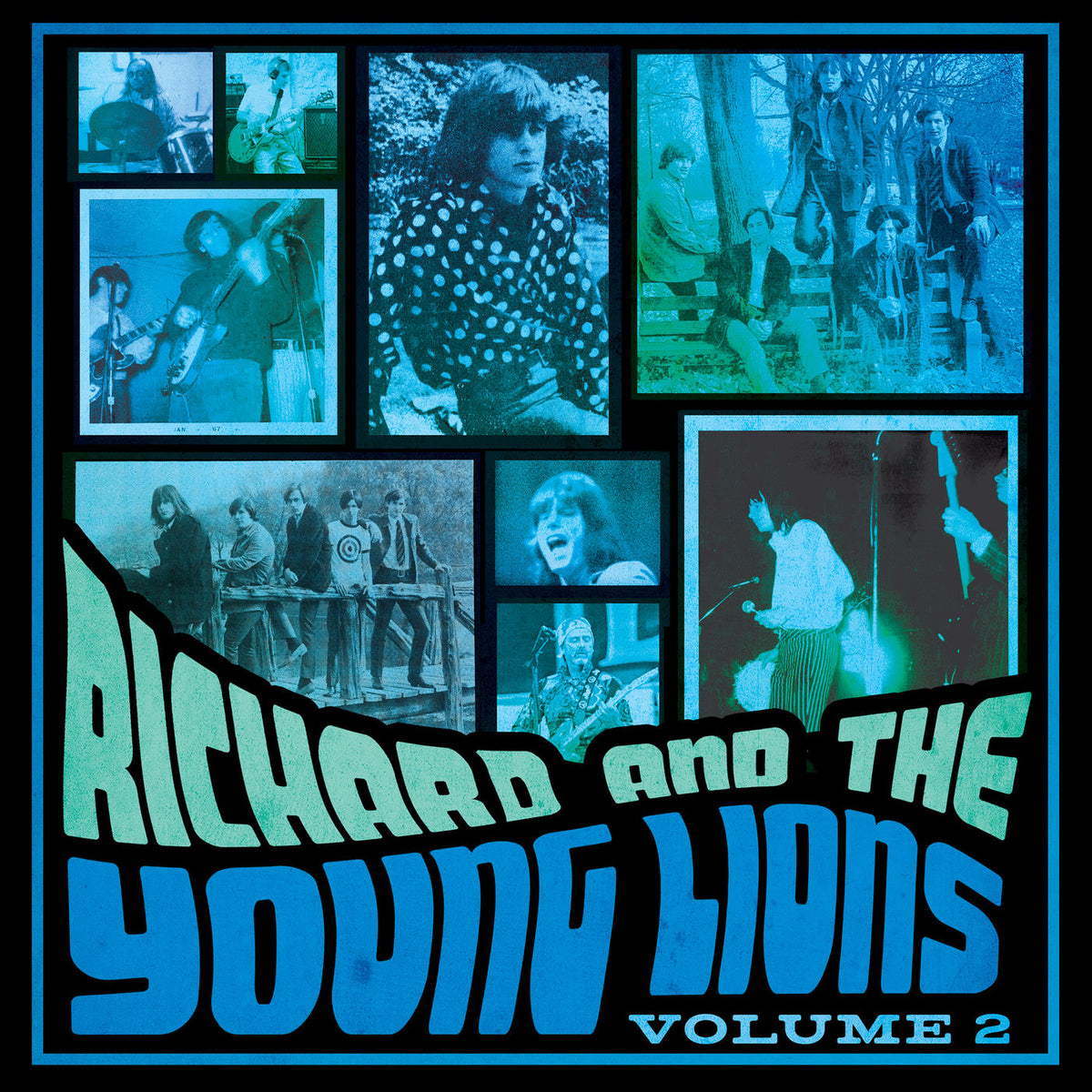 Richard and the Young Lions – Volume 2 vinyl record cover