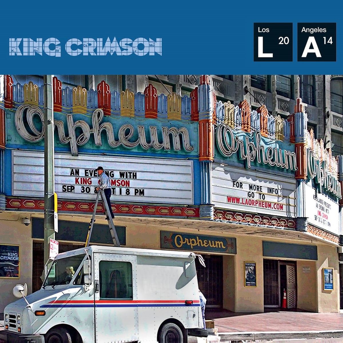 King Crimson – Live at Orpheum vinyl record cover
