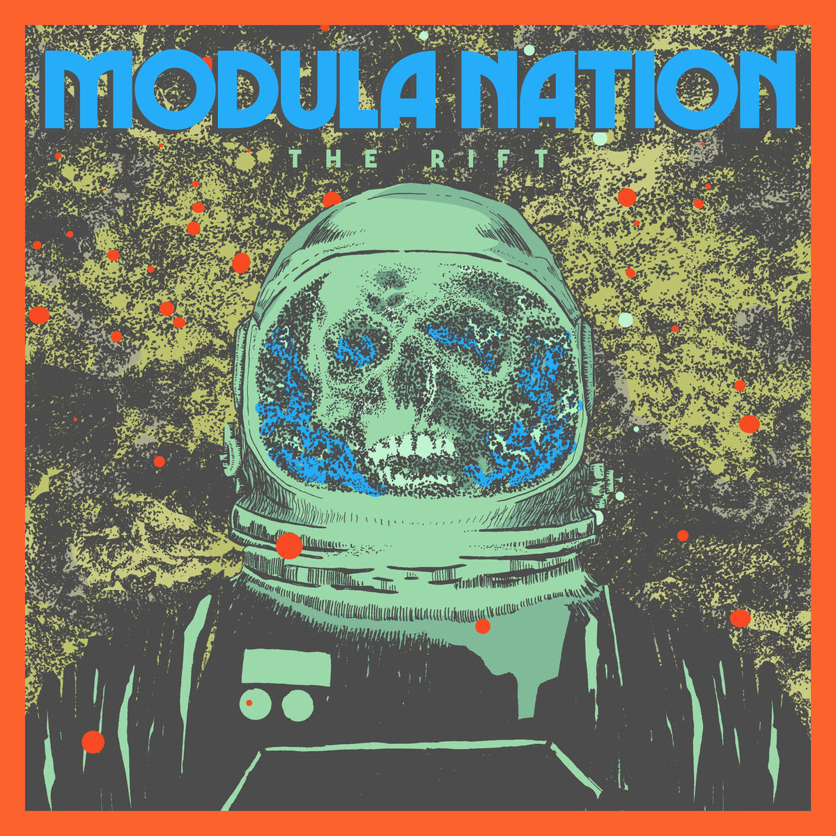 Modula Nation – The Rift vinyl record cover
