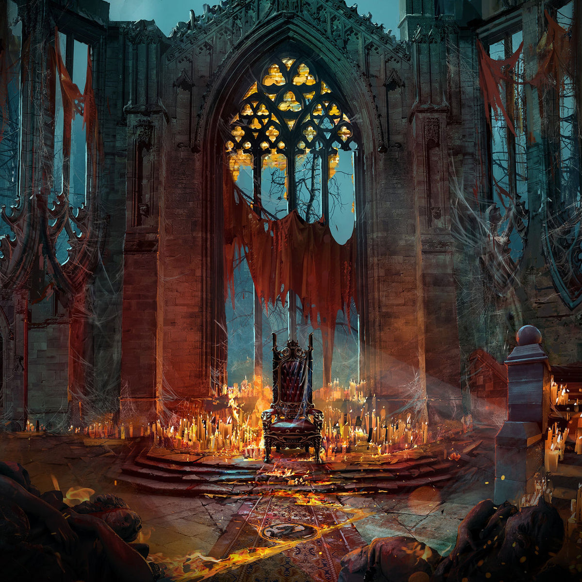 Wayne Strange – Resurrection of the Night: Alucard's Elegy (Music from "Castlevania: Symphony of the Night") vinyl cover