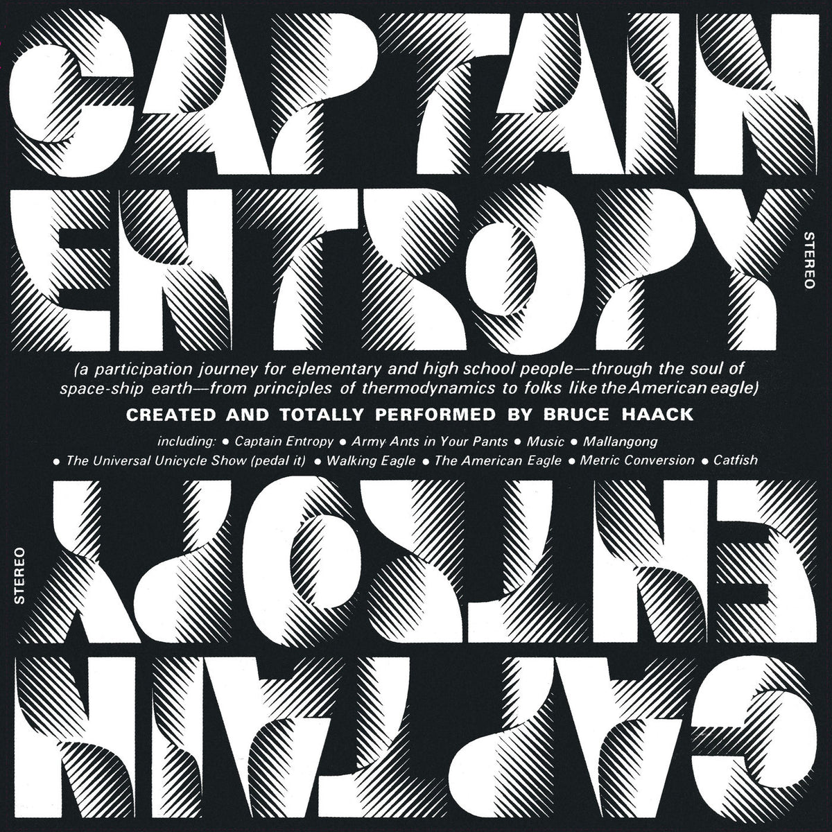 Bruce Haack – Captain Entropy vinyl record cover
