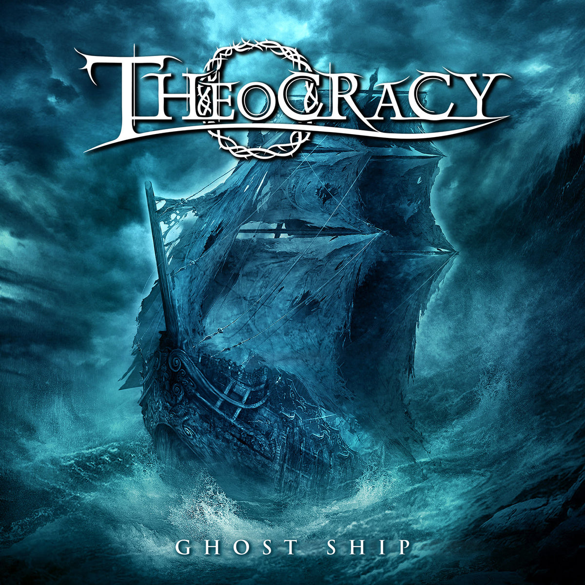 Theocracy – Ghost Ship vinyl record cover