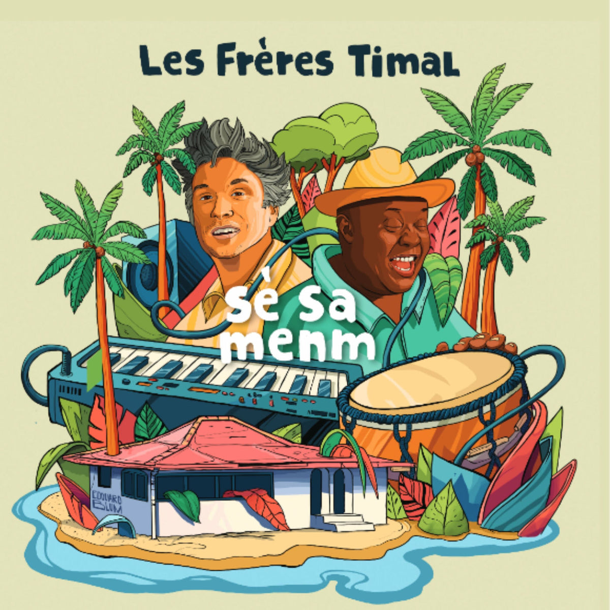 Les Freres Timal – Se Sa Menm vinyl record cover
