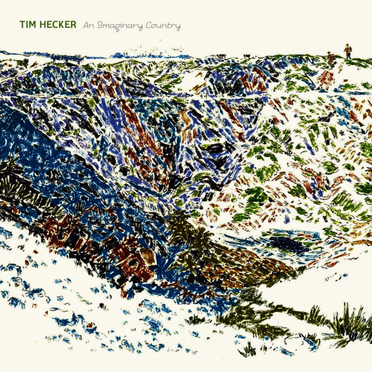 Tim Hecker – An Imaginary Country vinyl record cover