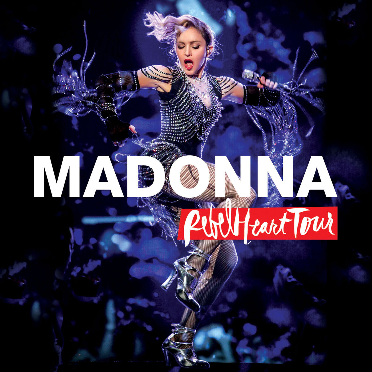 Madonna – Rebel Heart Tour (LIMITED PURPLE GALAXY SWIRL COLOURED VINYL) vinyl record cover