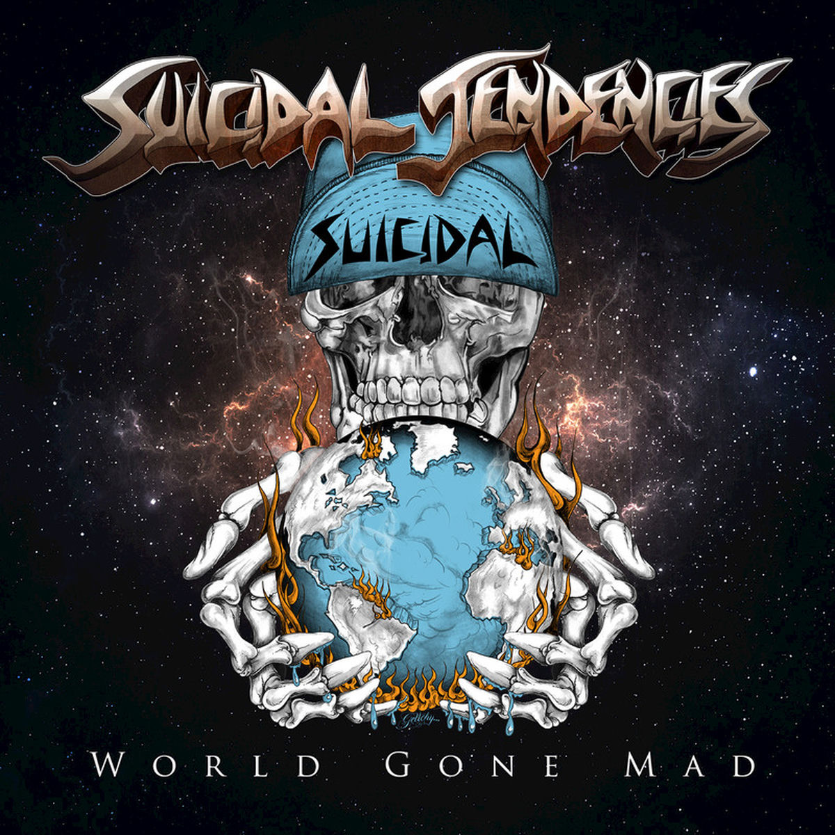 Suicidal Tendencies – World Gone Mad vinyl cover