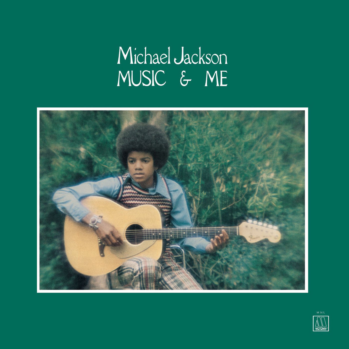 Michael Jackson – Music & Me (Clear Green Vinyl) vinyl record cover