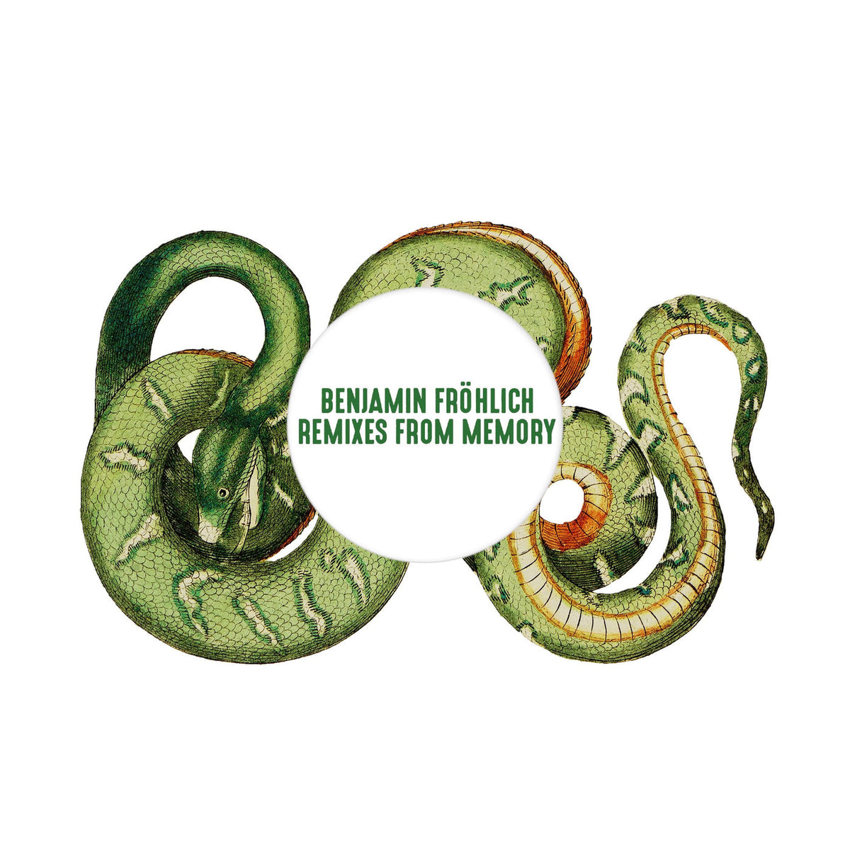 Benjamin Fröhlich – Remixes from Memory vinyl cover