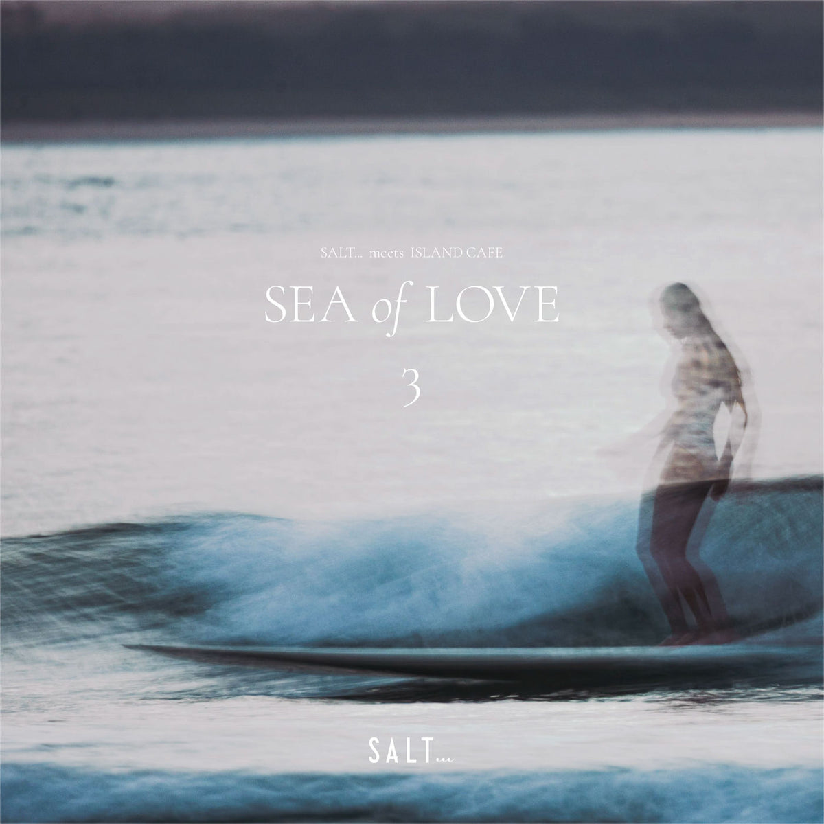 Various Artists – Salt... Meets Island Cafe - Sea Of Love 3 vinyl record cover
