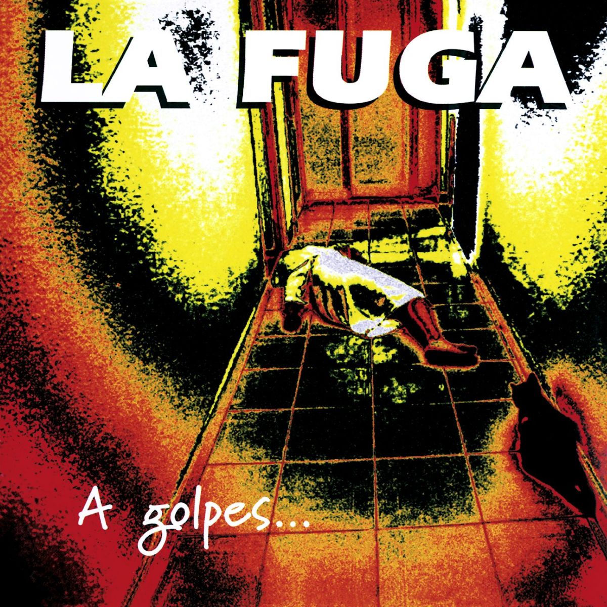 La Fuga – A Golpes De Rock N Roll vinyl record cover