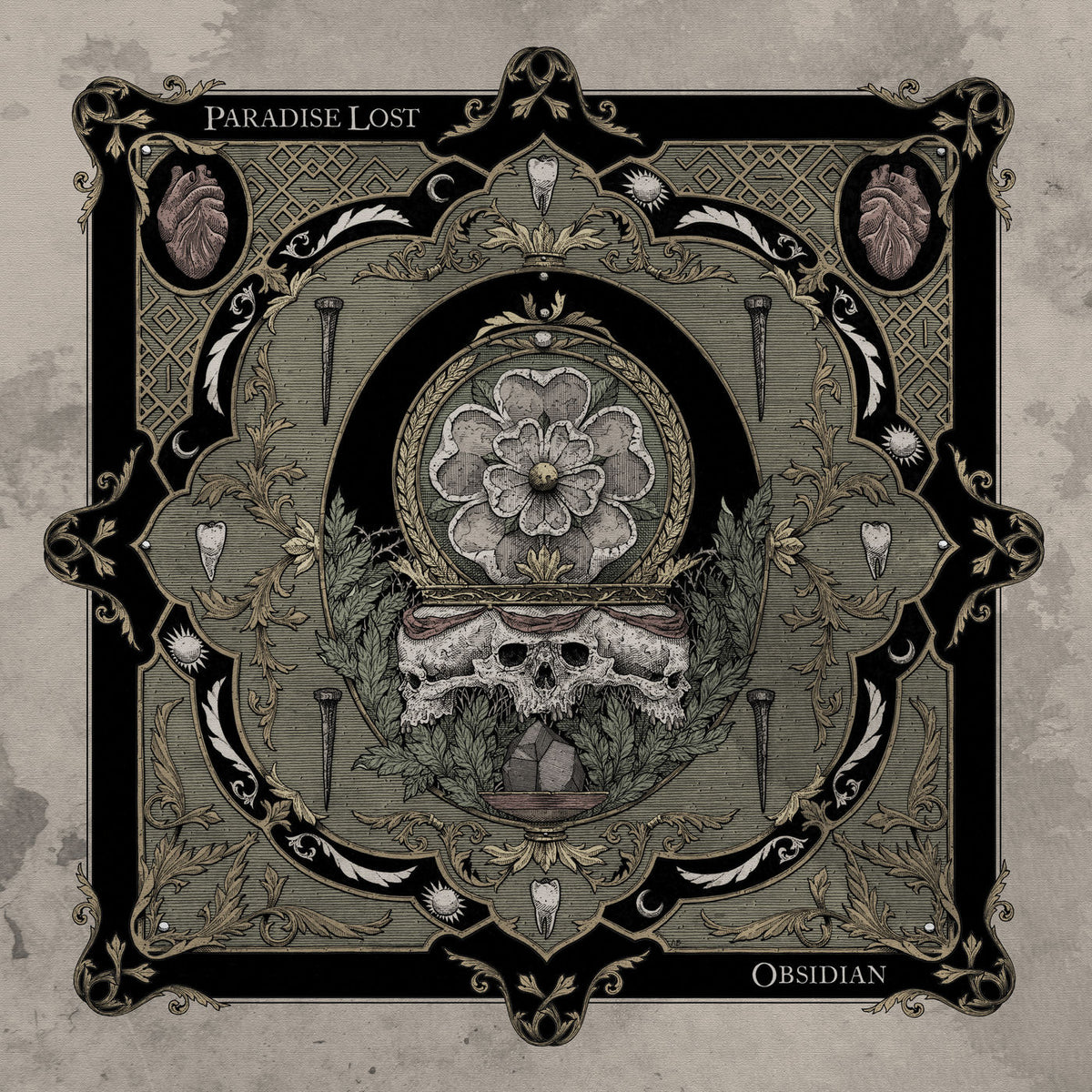 Paradise Lost – Obsidian vinyl record cover