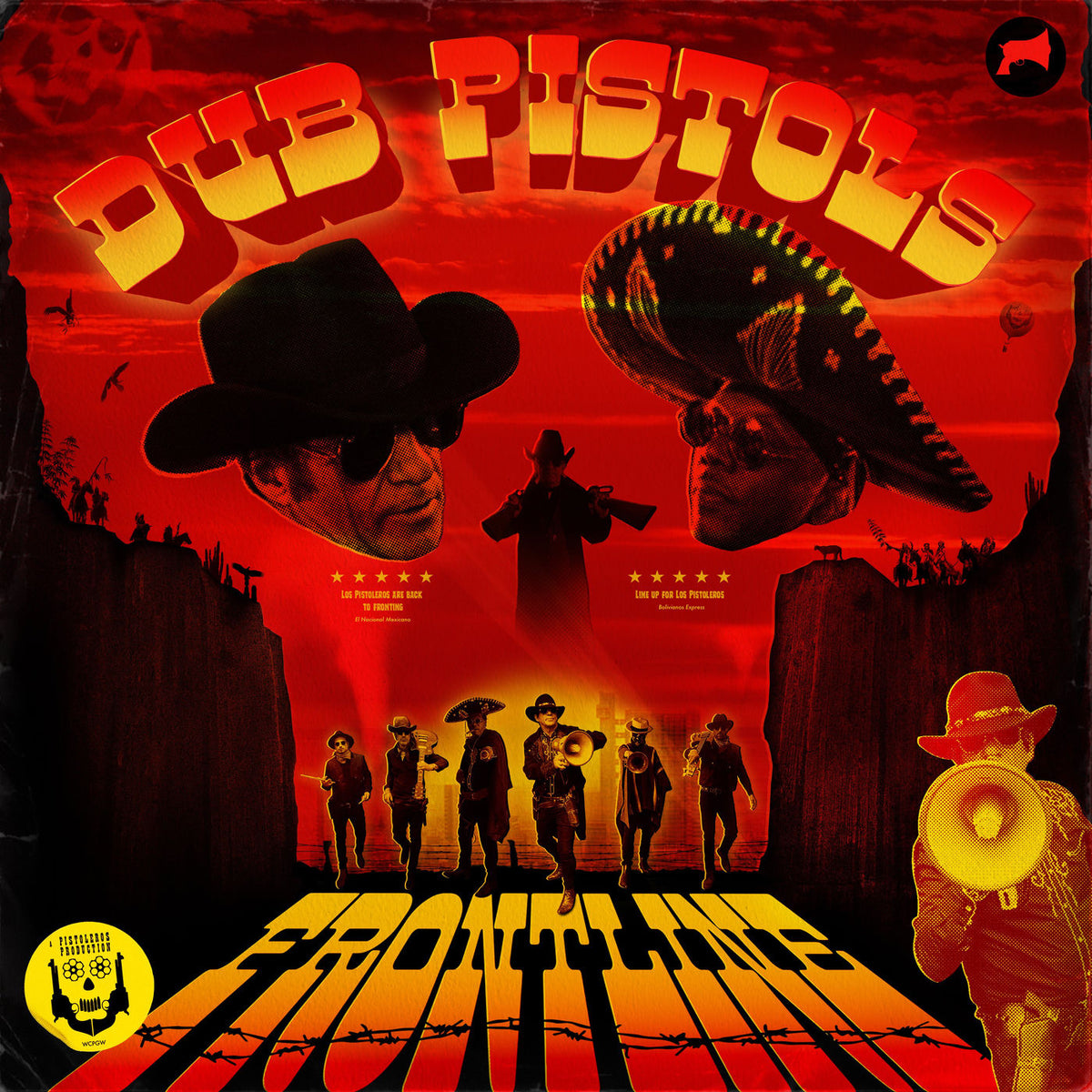 Dub Pistols – Frontline vinyl record cover
