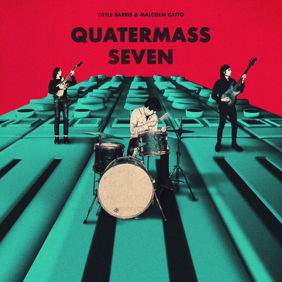 Little Barrie – Quatermass Seven vinyl cover