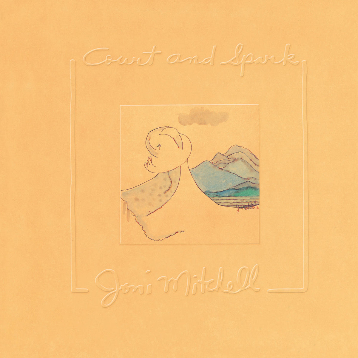 Joni Mitchell – Court and Spark vinyl record cover