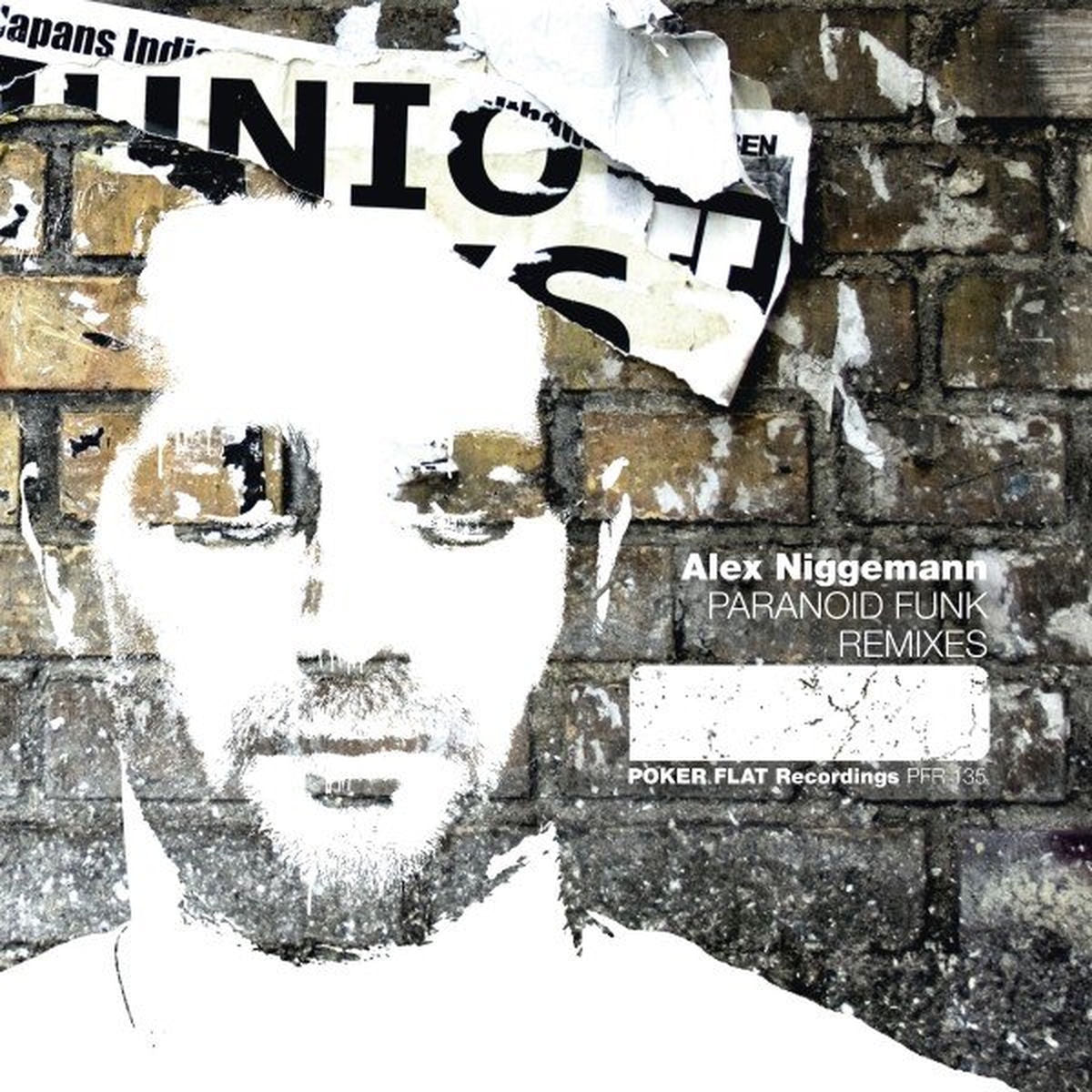 Alex Niggemann – Paranoid Funk Remixes vinyl cover