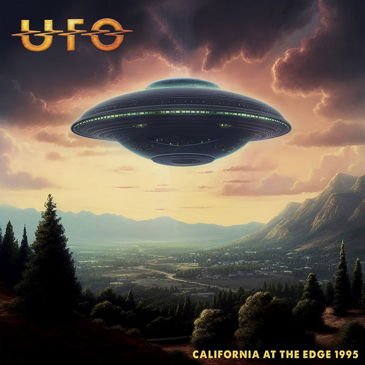 Ufo – California at the Edge 1995 vinyl record cover