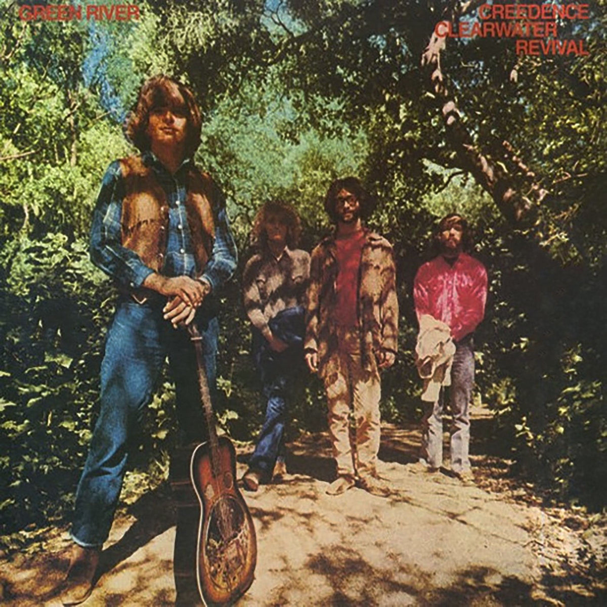 Creedence Clearwater Revival – Green River vinyl record cover