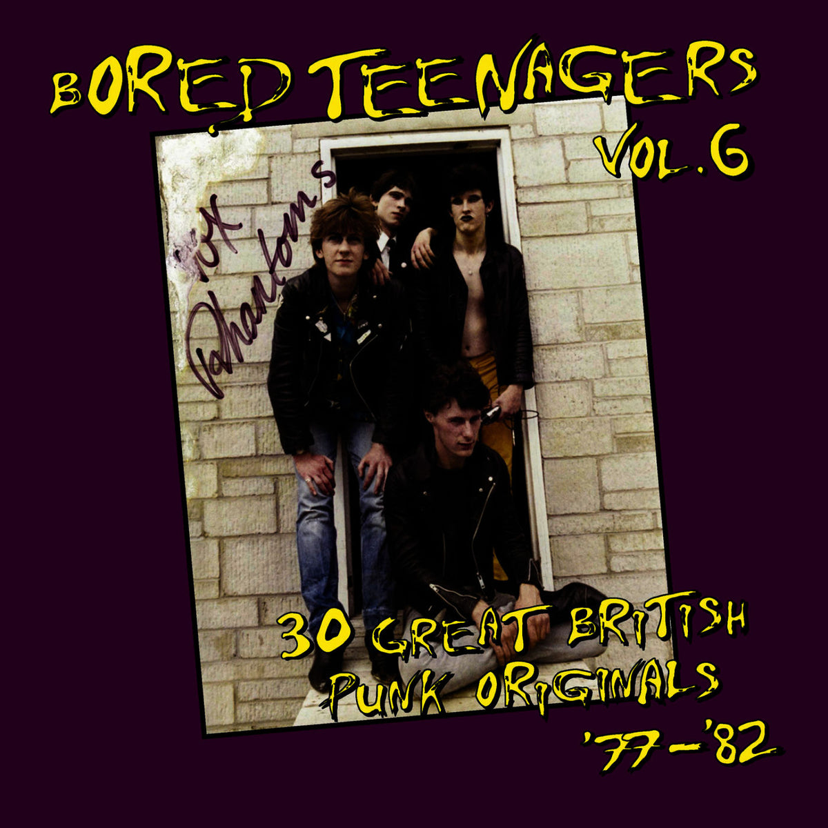 Various Artists – Bored Teenagers Vol. 6 vinyl record cover