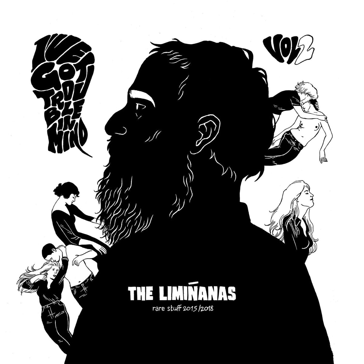 The Limiñanas – I've Got Trouble In Mind Vol. 2 (Rare Stuff 2015/2018) vinyl cover
