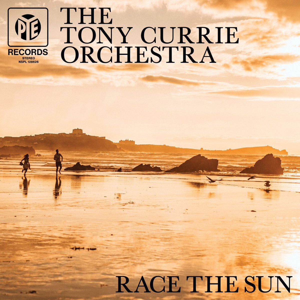 Tony Currie Orchestra – Race the Sun vinyl record cover