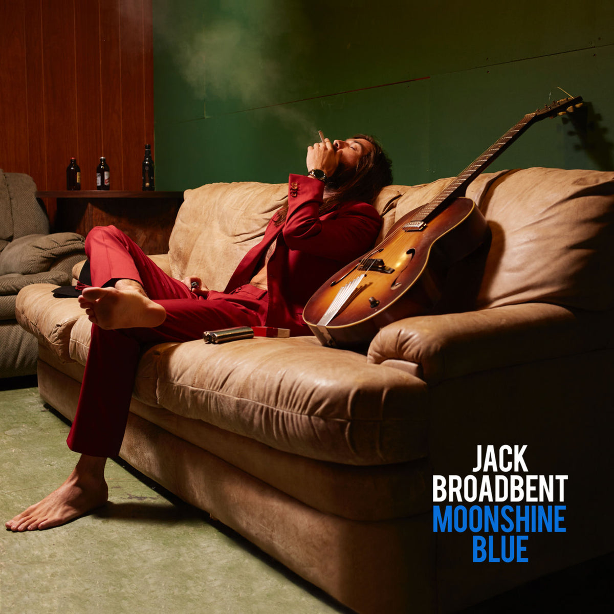 Jack Broadbent – Moonshine Blue vinyl record cover