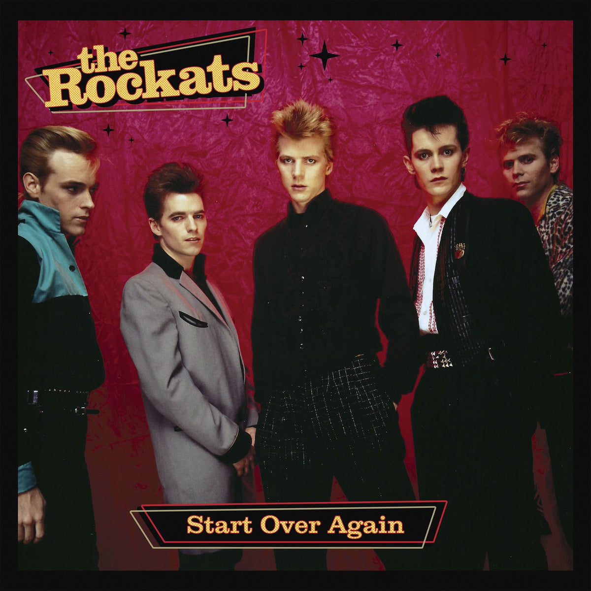 The Rockats – Start Over Again vinyl record cover