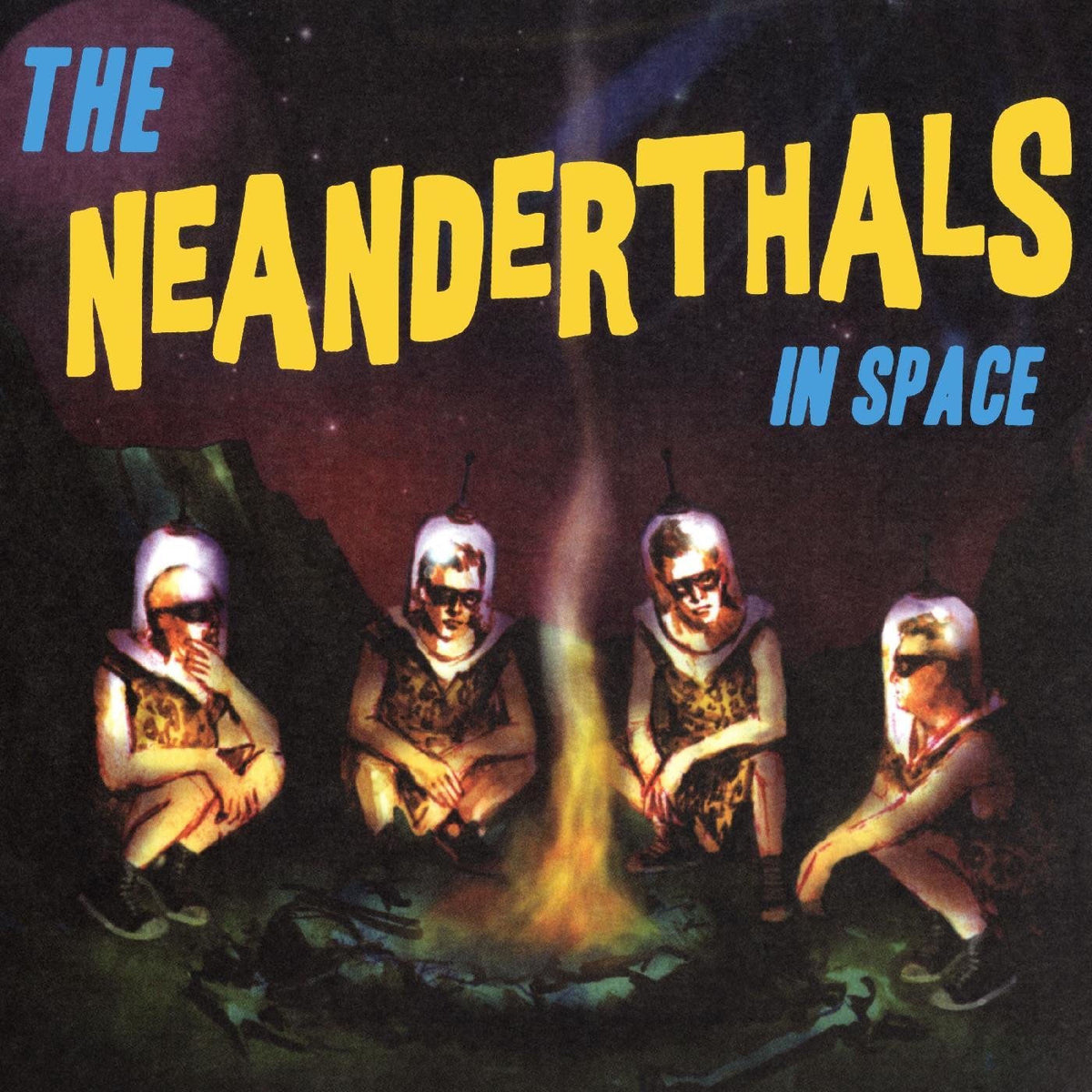 The Neanderthals – Neanderthals In Space vinyl cover
