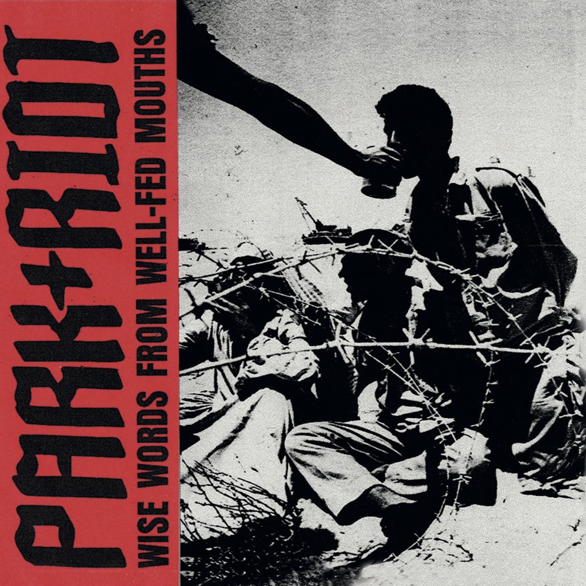 Park+Riot – Wise Words From Well-Fed Mouths vinyl record cover