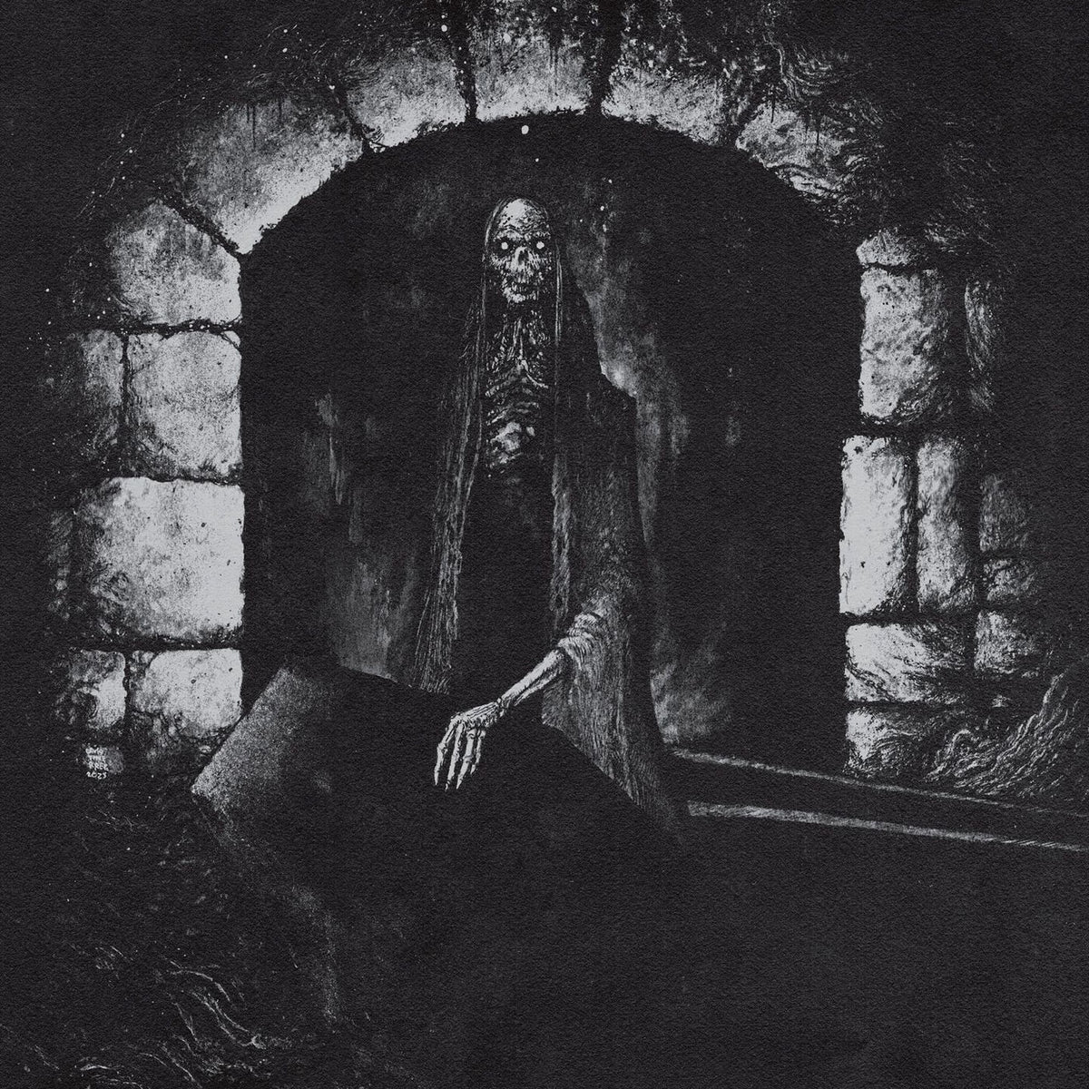Noirsuaire – The Dragging Poison vinyl record cover