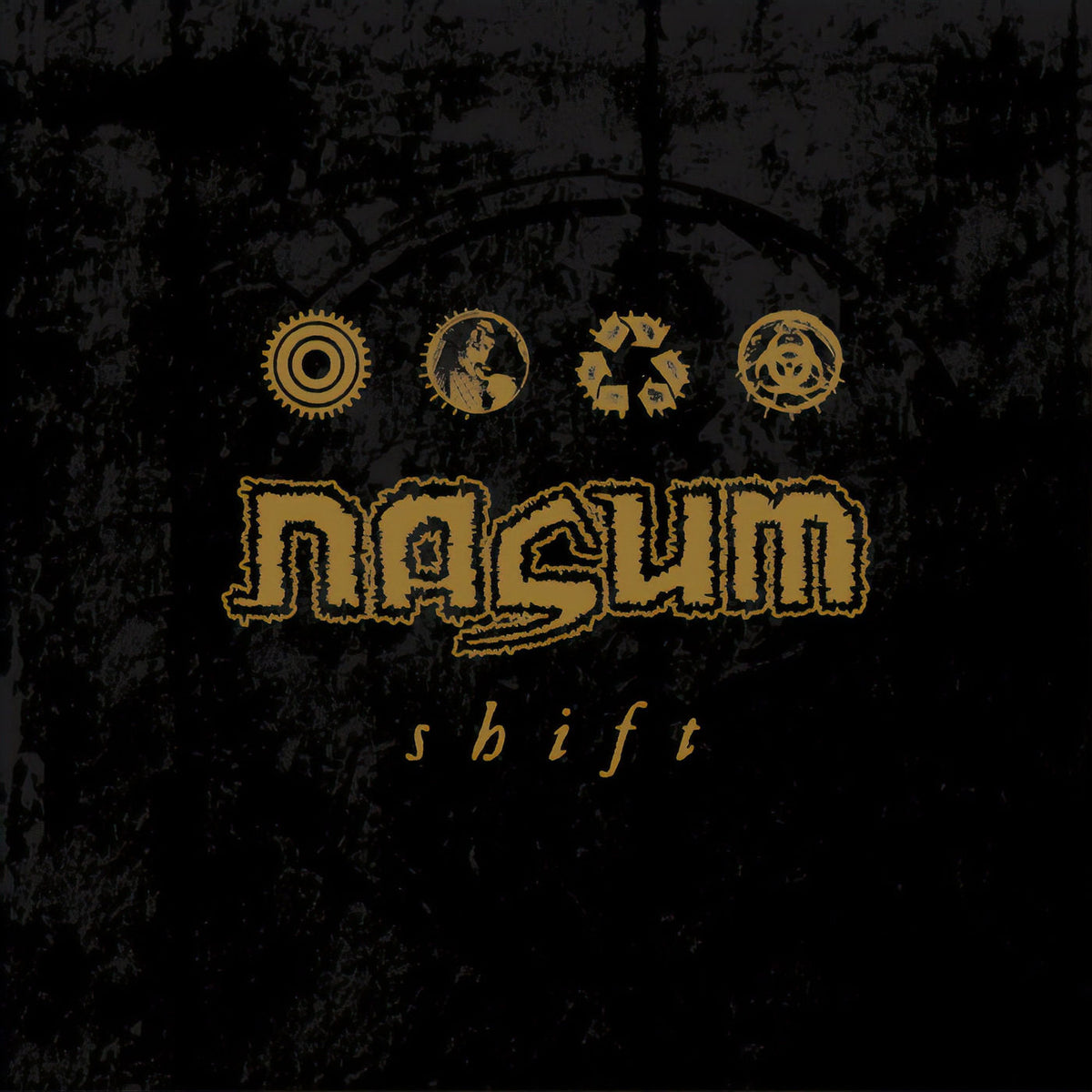 Nasum – Shift vinyl record cover