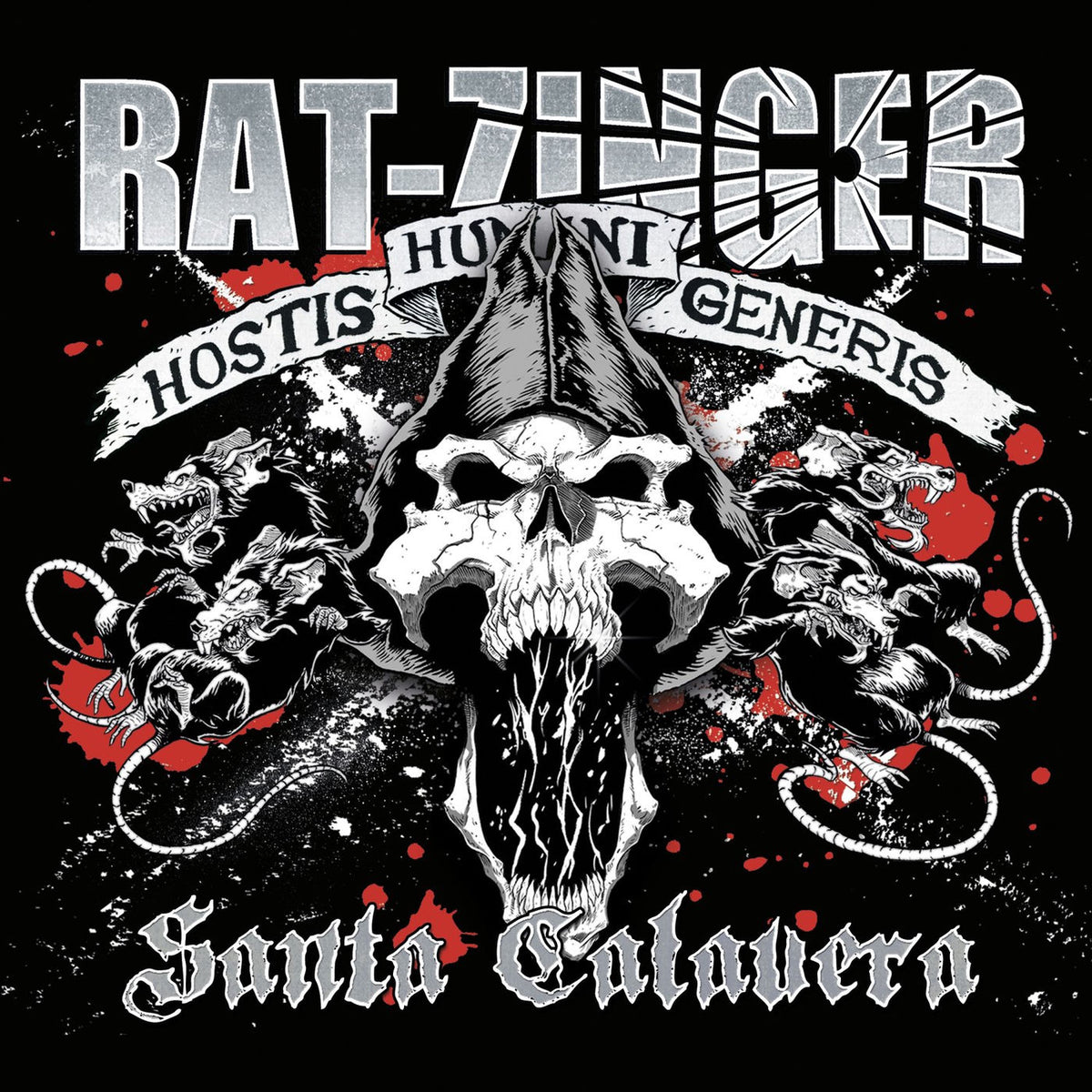 Rat-Zinger – Santa Calavera vinyl record cover