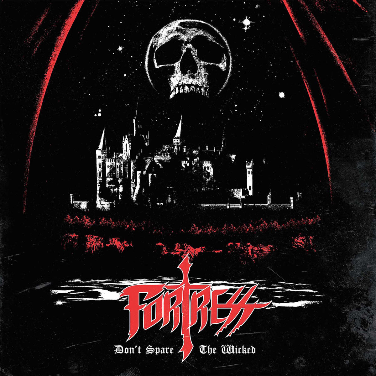 Fortress – Don't Spare the Wicked vinyl record cover