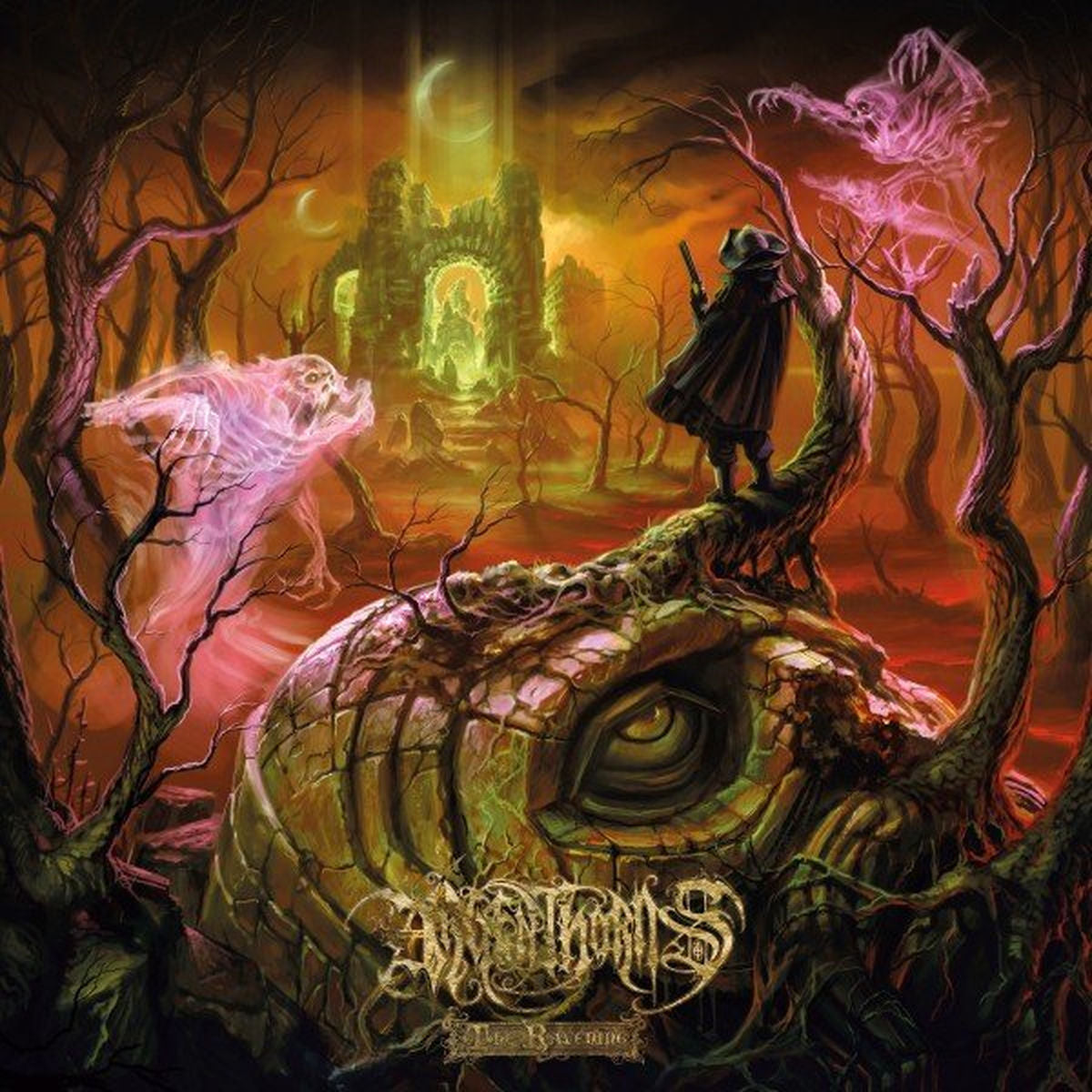 Argenthorns – The Ravening vinyl record cover