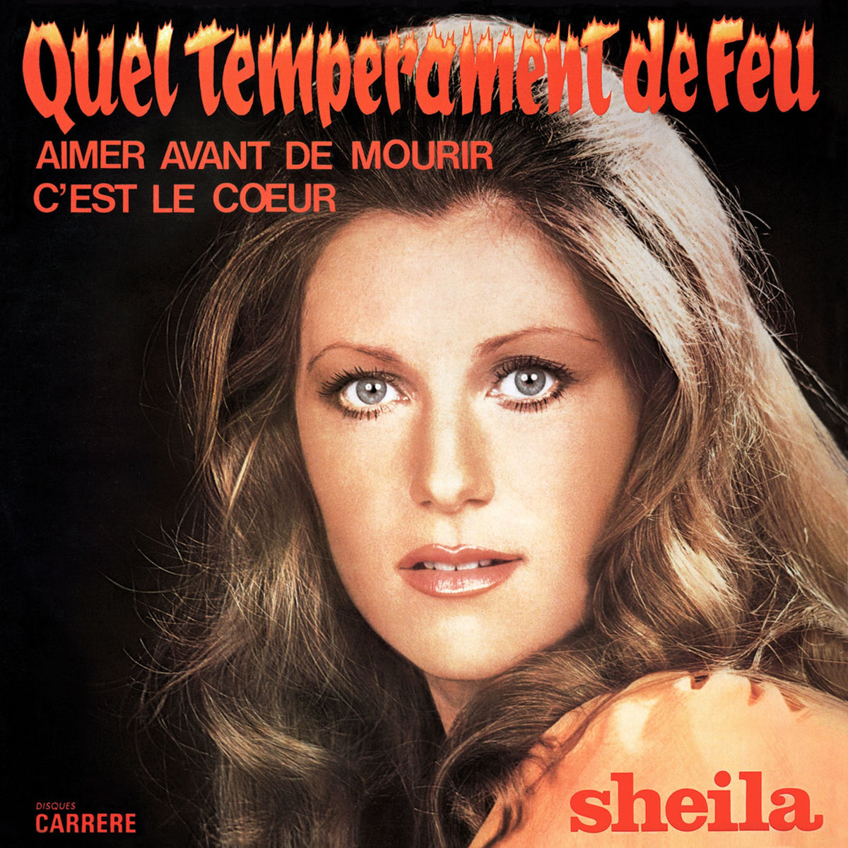 Sheila – Quel Temperament De Feu vinyl record cover
