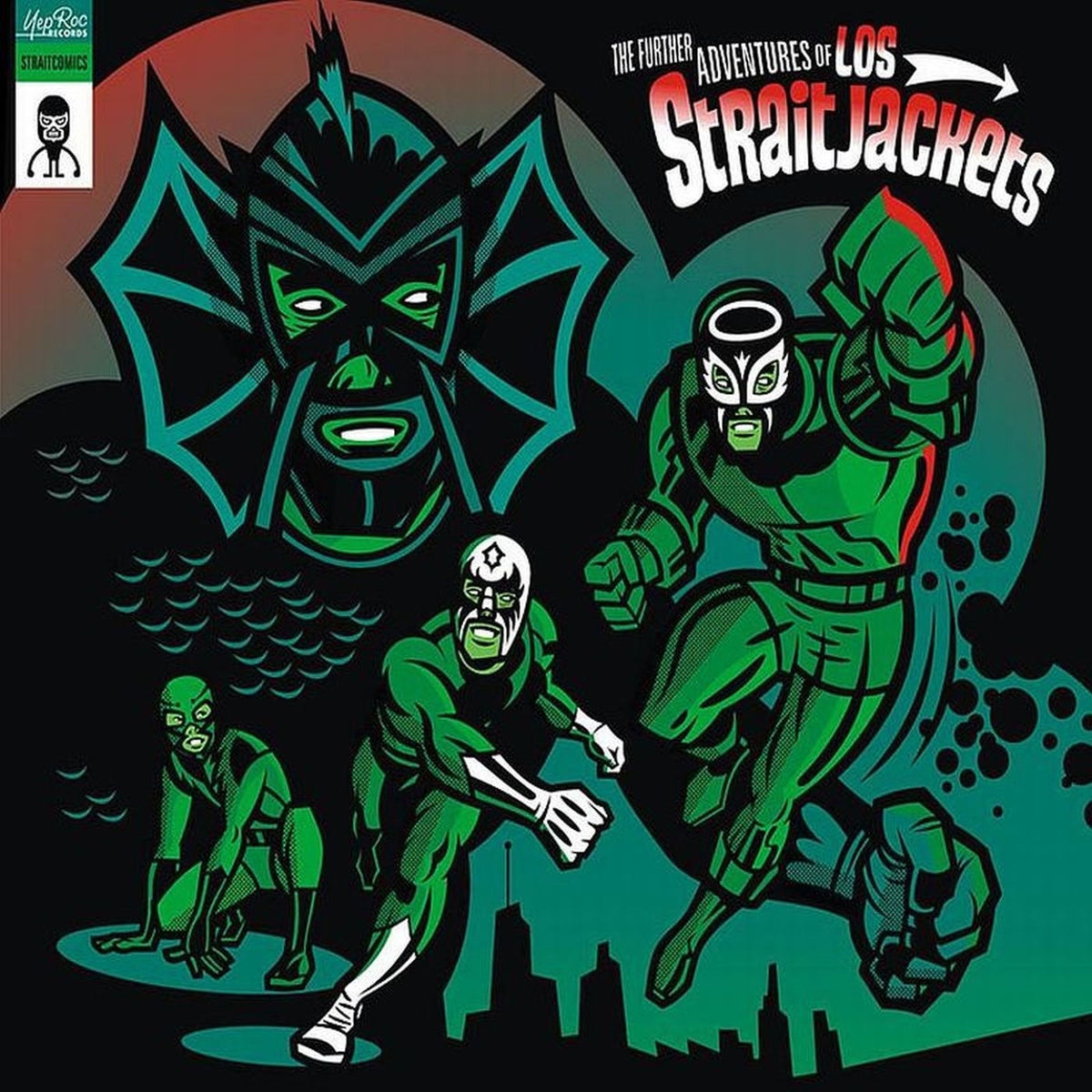 Los Straitjackets – The Further Adventures of Los Straitjackets vinyl cover