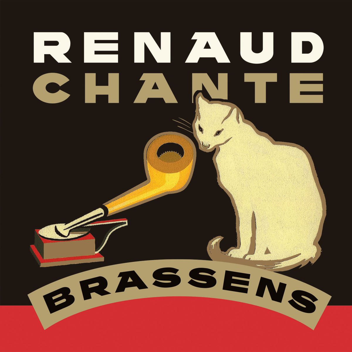 Renaud – Chante Brassens vinyl record cover